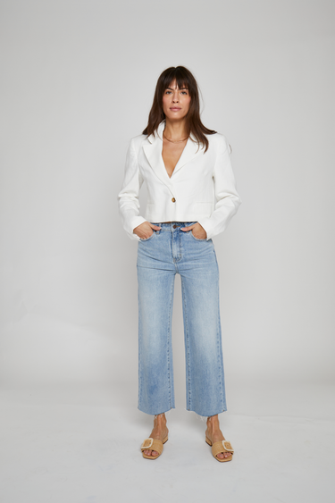 Aberdeen Ankle Crop High Rise Jean